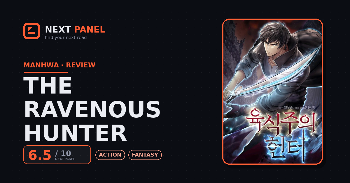 The Ravenous Hunter cover - Next Panel review
