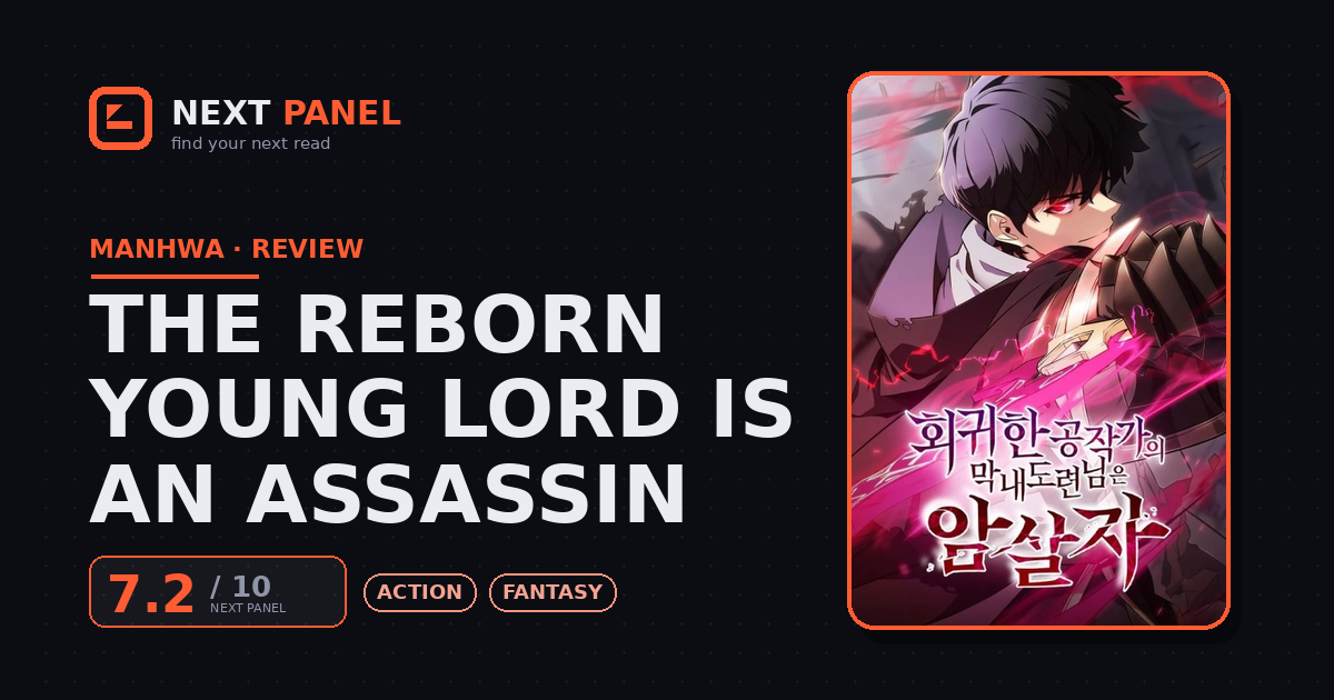 The Reborn Young Lord is an Assassin cover - Next Panel review