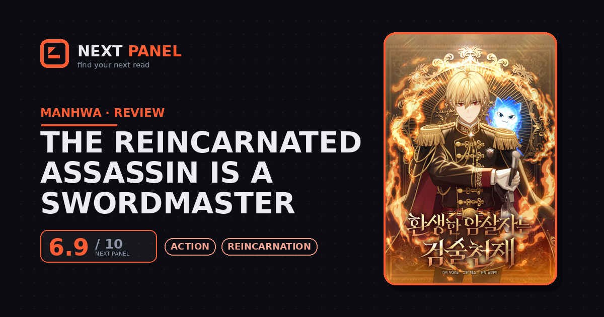 The Reincarnated Assassin Is a Swordmaster cover - Next Panel review