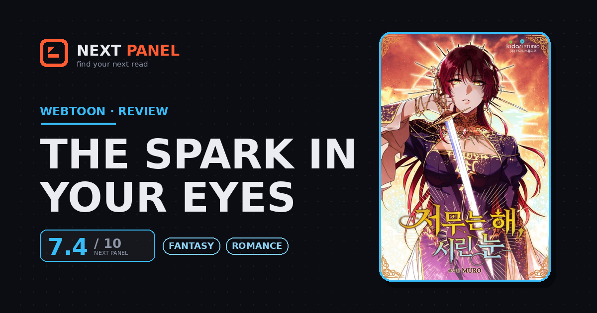 The Spark in Your Eyes cover - Next Panel review