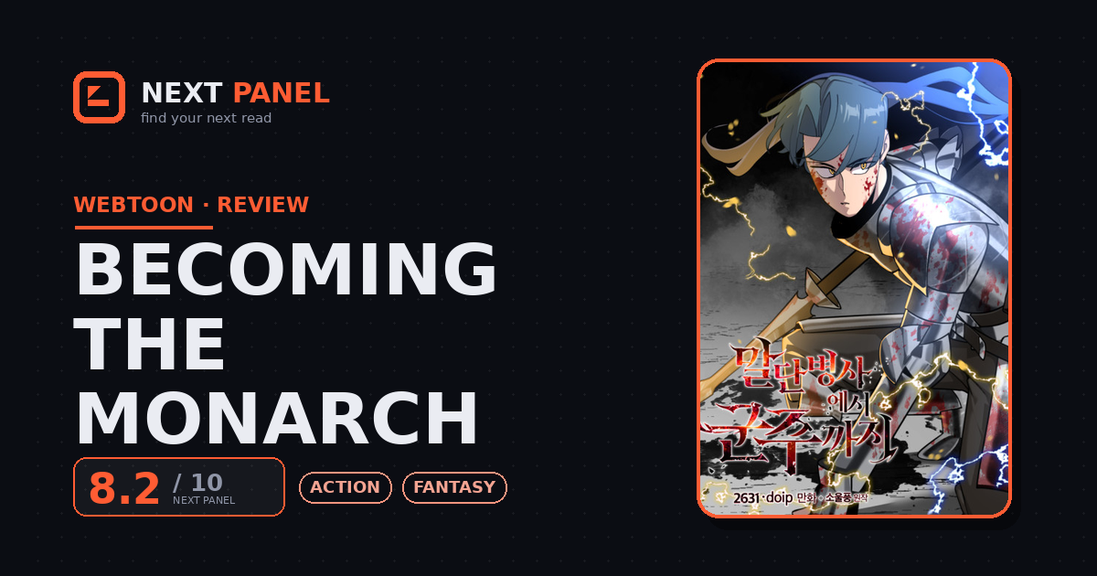 Becoming the Monarch cover - Next Panel review