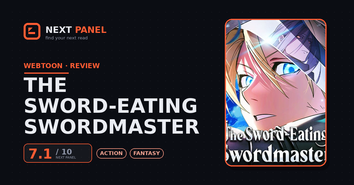 The Sword-Eating Swordmaster cover - Next Panel review