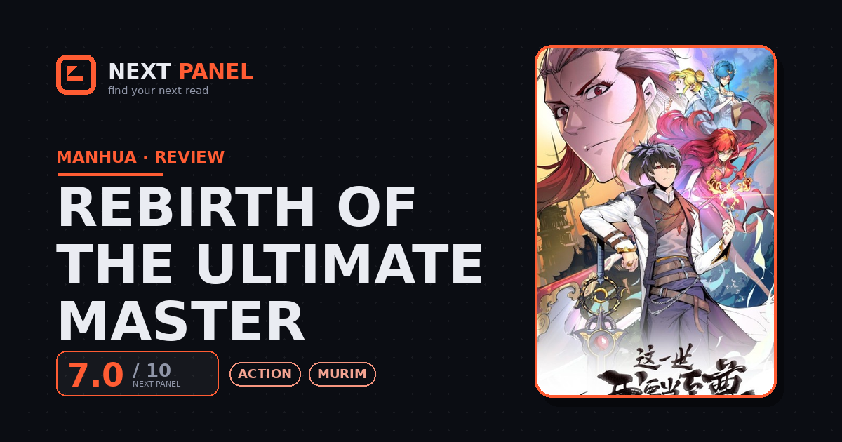 Rebirth of the Ultimate Master cover - Next Panel review