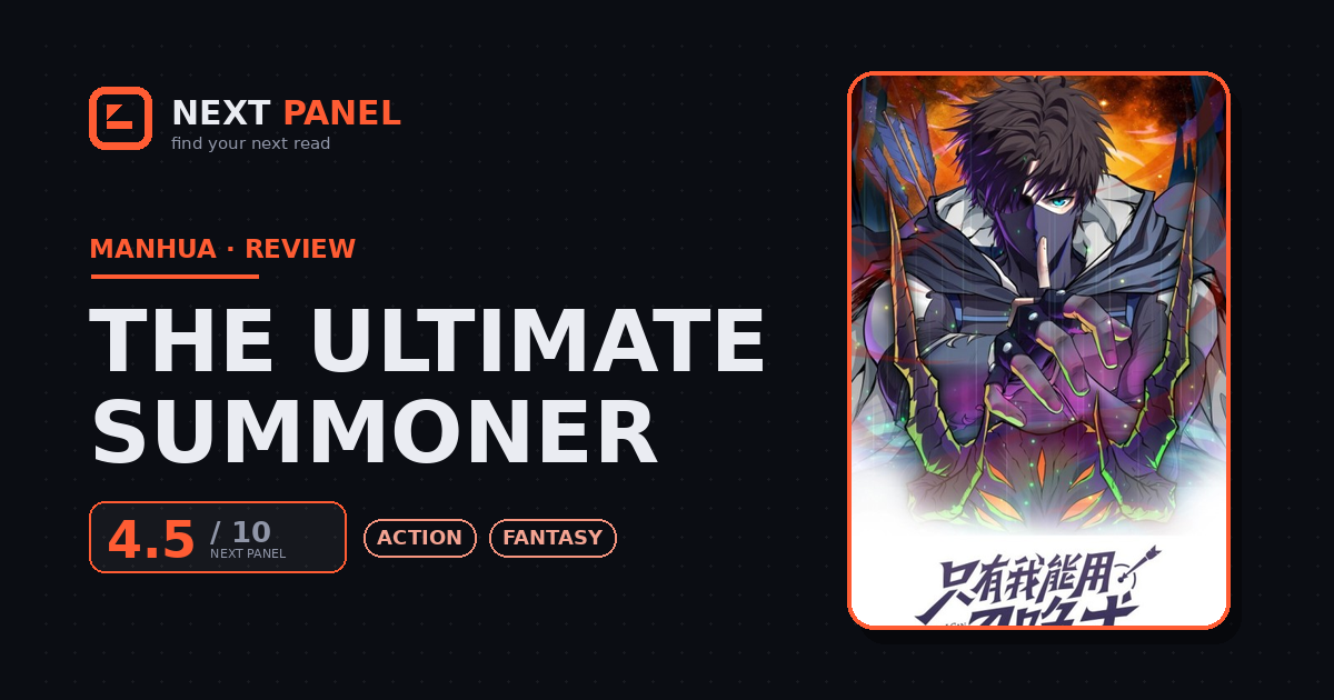 The Ultimate Summoner cover - Next Panel review