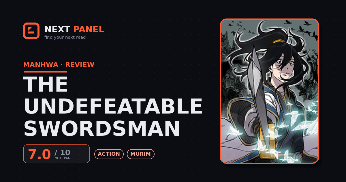 The Undefeatable Swordsman cover - Next Panel review