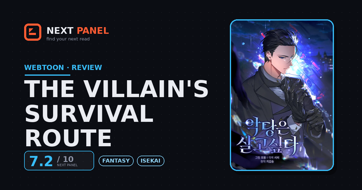The Villain's Survival Route cover - Next Panel review