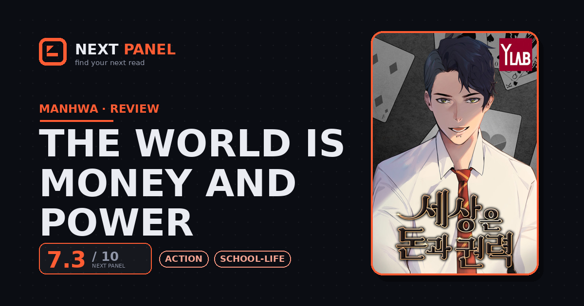 The World is Money and Power cover - Next Panel review