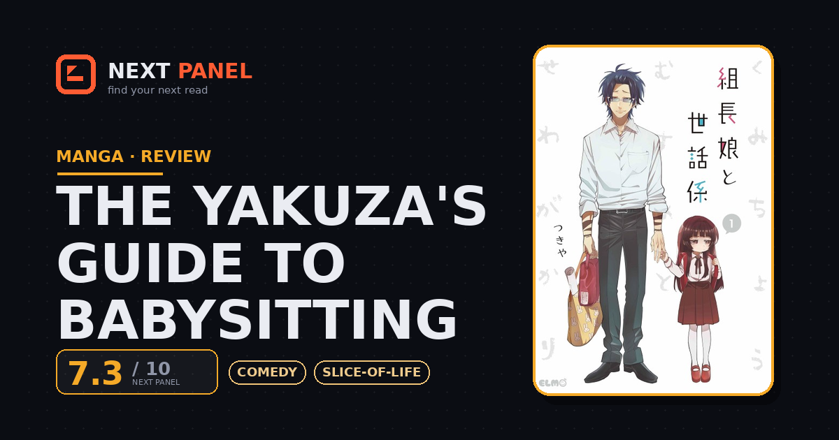 The Yakuza's Guide to Babysitting cover - Next Panel review