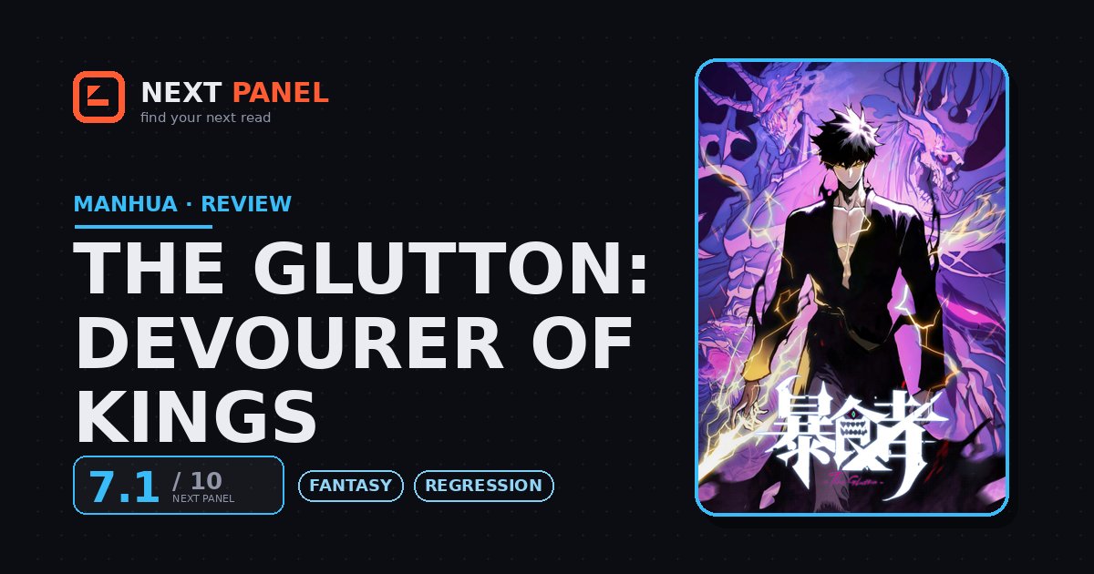 The Glutton: Devourer of Kings cover - Next Panel review