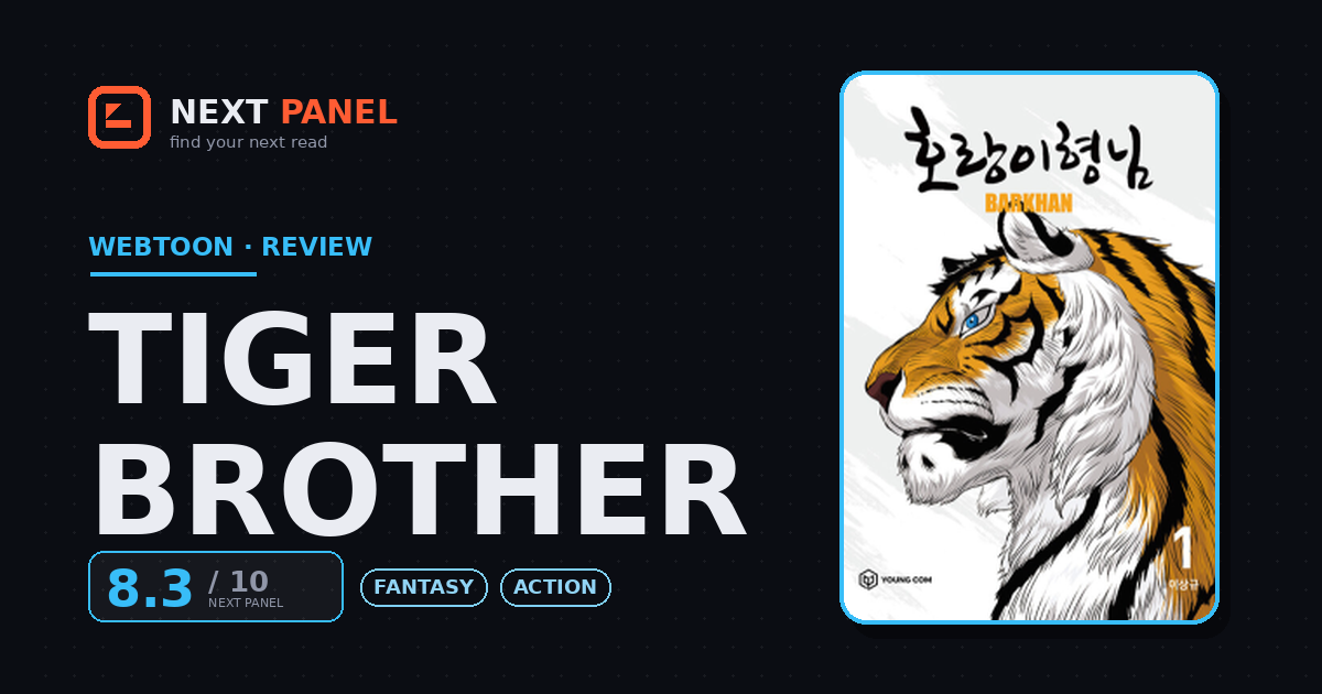 Tiger Brother cover - Next Panel review