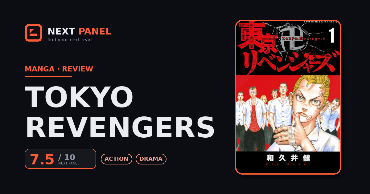 Tokyo Revengers cover - Next Panel review