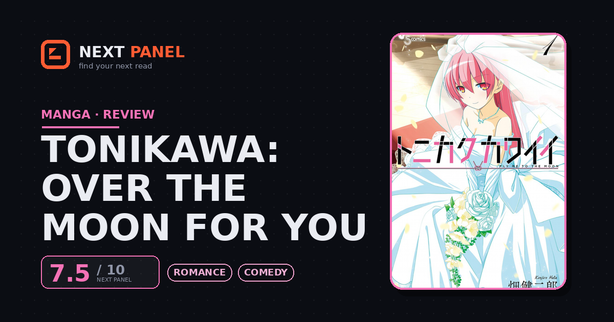 Tonikawa: Over the Moon for You cover - Next Panel review