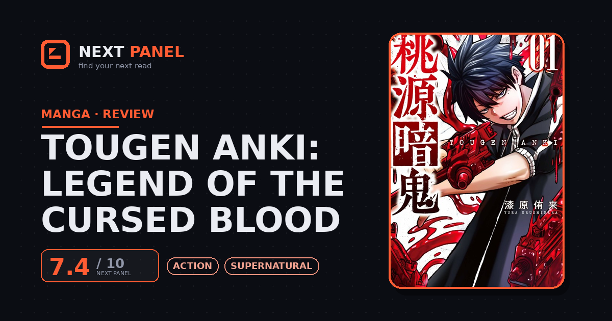 Tougen Anki: Legend of the Cursed Blood cover - Next Panel review