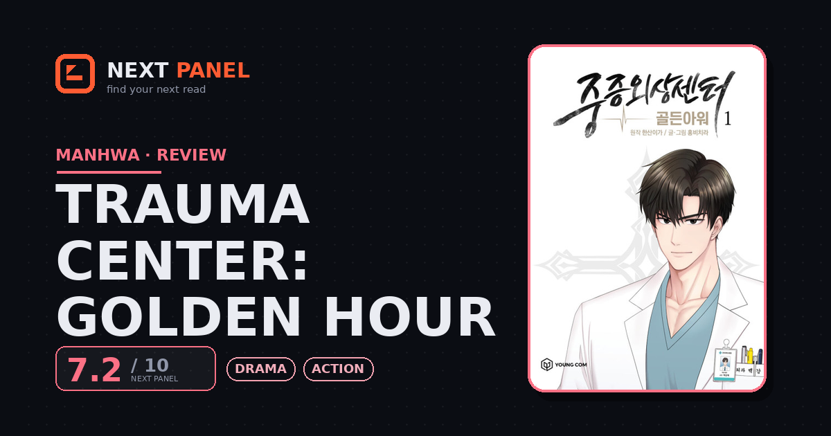 Trauma Center: Golden Hour cover - Next Panel review