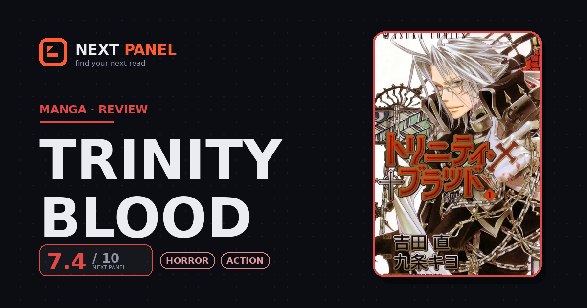 Trinity Blood cover - Next Panel review