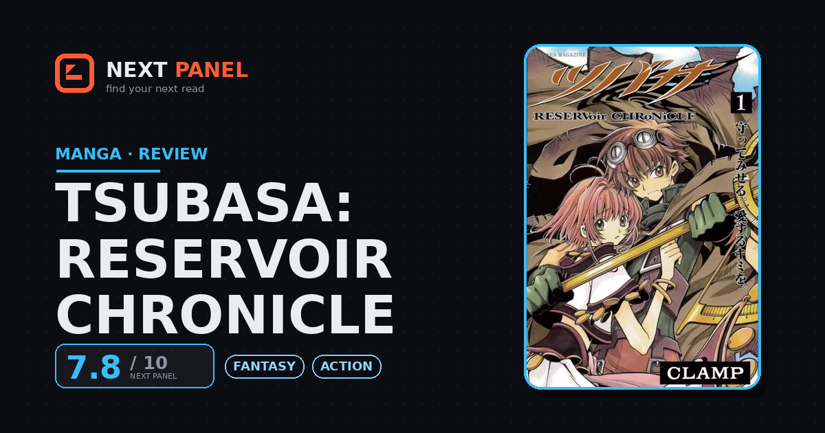 Tsubasa: RESERVoir CHRoNiCLE cover - Next Panel review