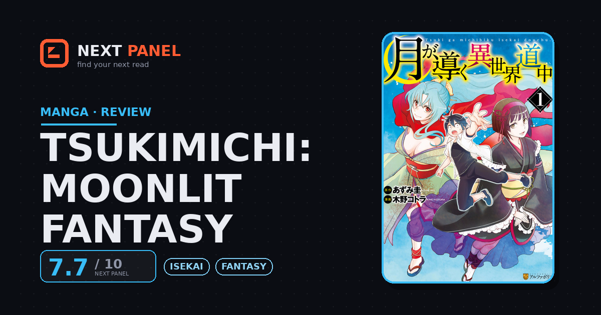 Tsukimichi: Moonlit Fantasy cover - Next Panel review