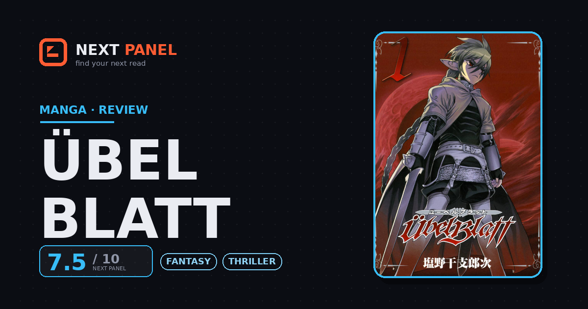 Übel Blatt cover - Next Panel review