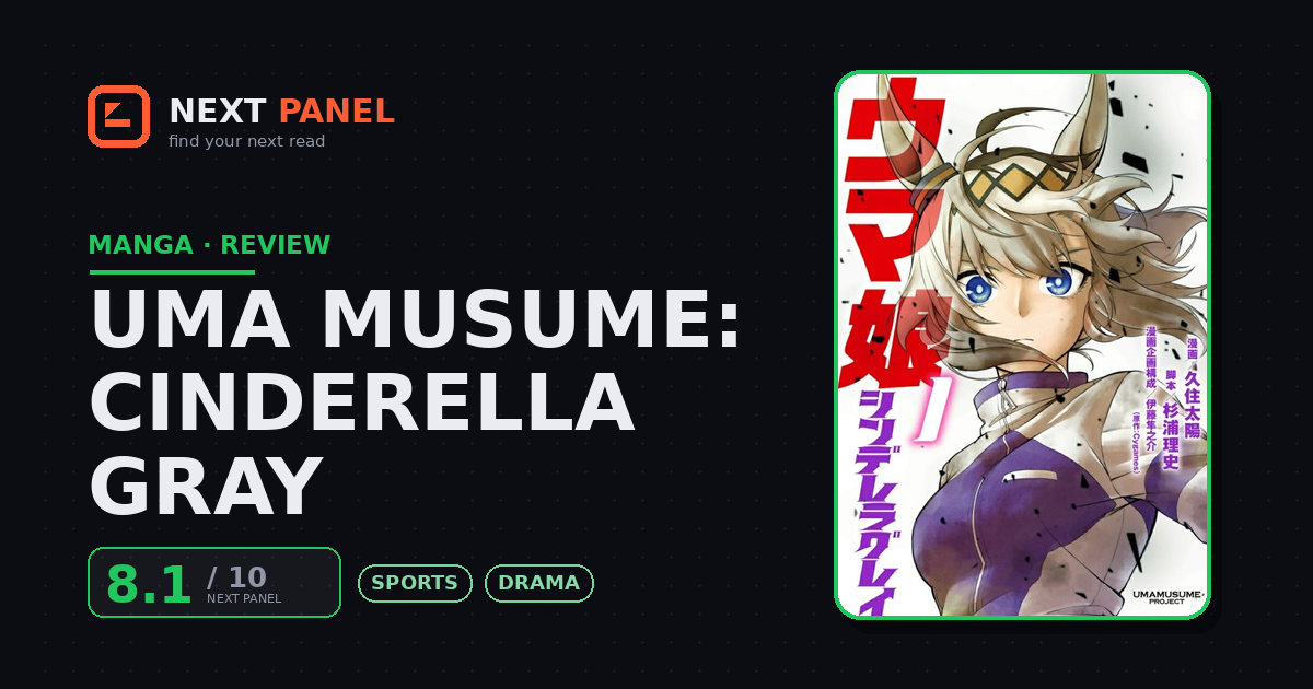 Uma Musume: Cinderella Gray cover - Next Panel review