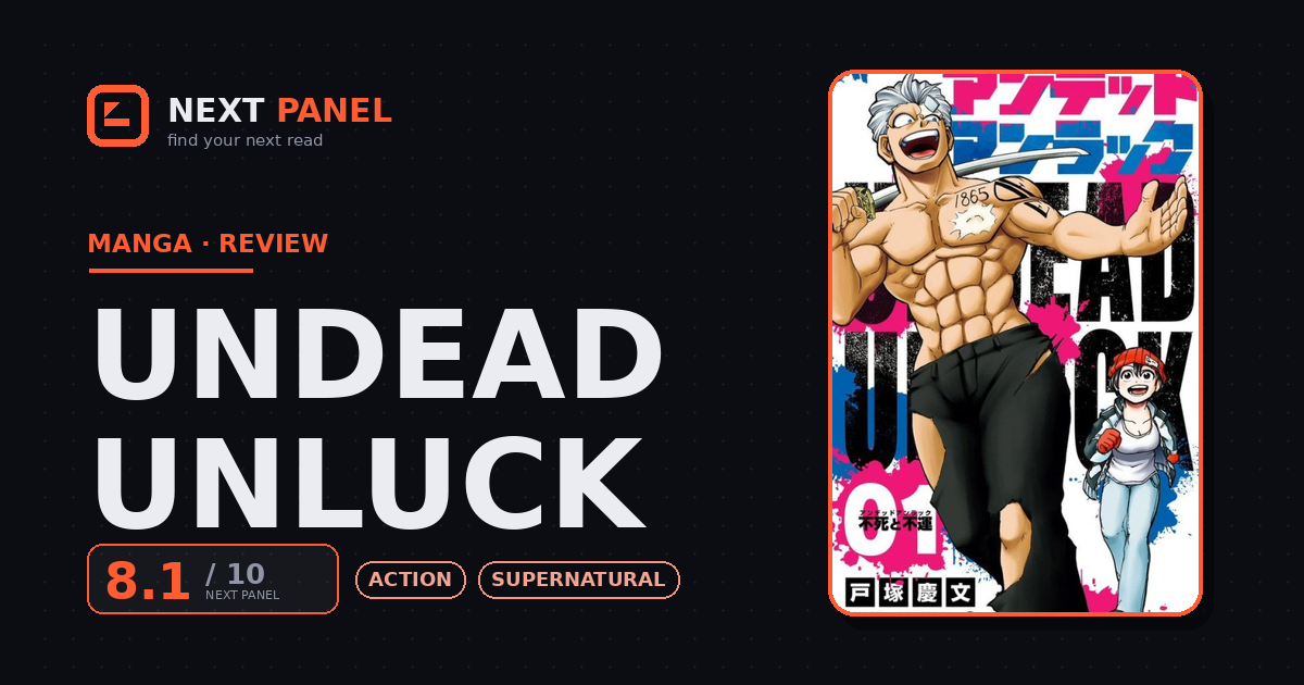Undead Unluck cover - Next Panel review