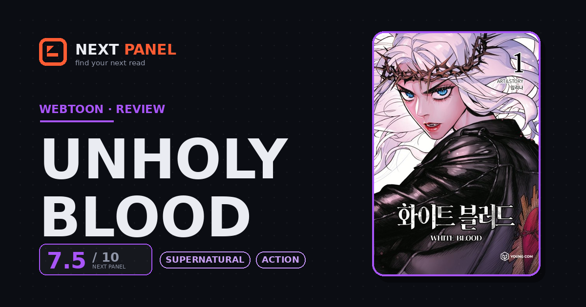 Unholy Blood cover - Next Panel review