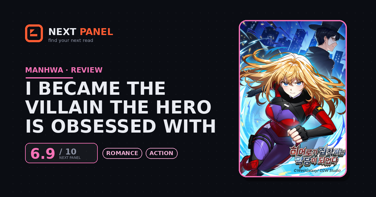 I Became the Villain the Hero Is Obsessed With cover - Next Panel review