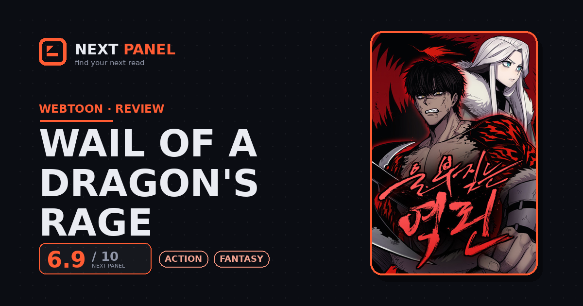 Wail of a Dragon's Rage cover - Next Panel review
