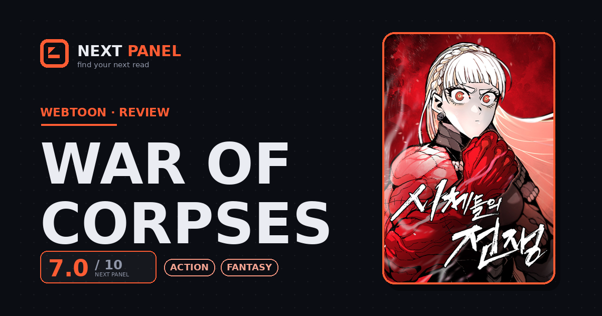 War of Corpses cover - Next Panel review