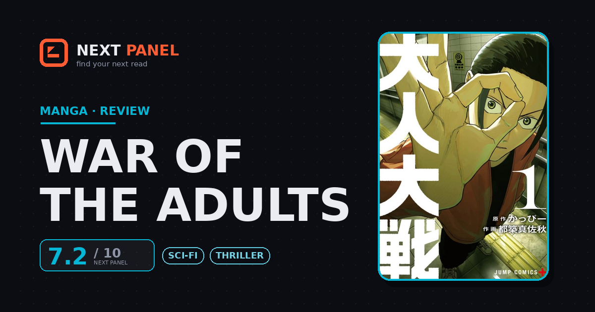 War of the Adults cover - Next Panel review