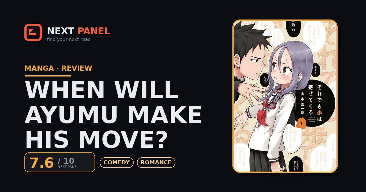 When Will Ayumu Make His Move? cover - Next Panel review