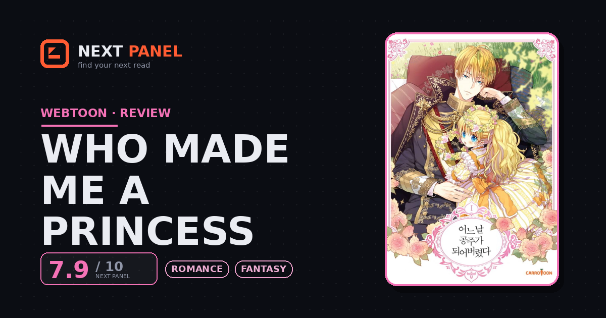 Who Made Me a Princess cover - Next Panel review