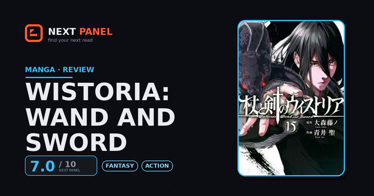 Wistoria: Wand and Sword cover - Next Panel review