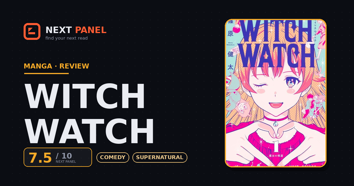 WITCH WATCH cover - Next Panel review