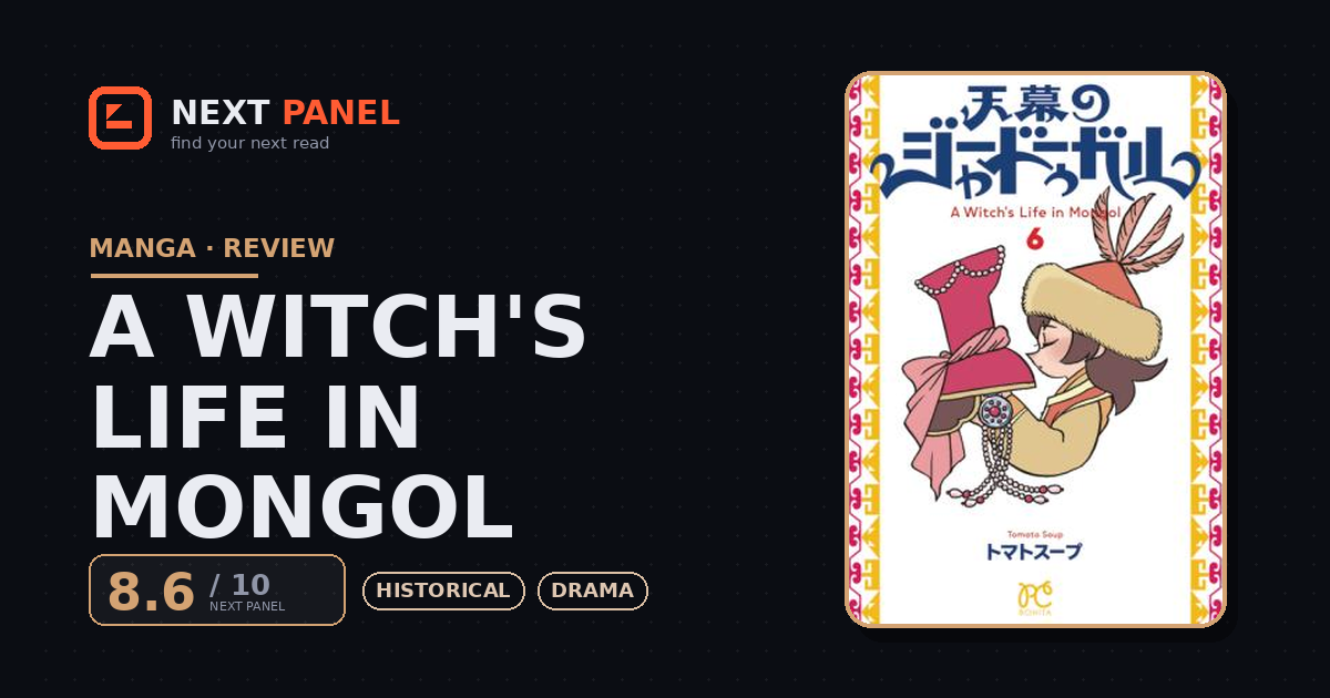 A Witch's Life in Mongol cover - Next Panel review