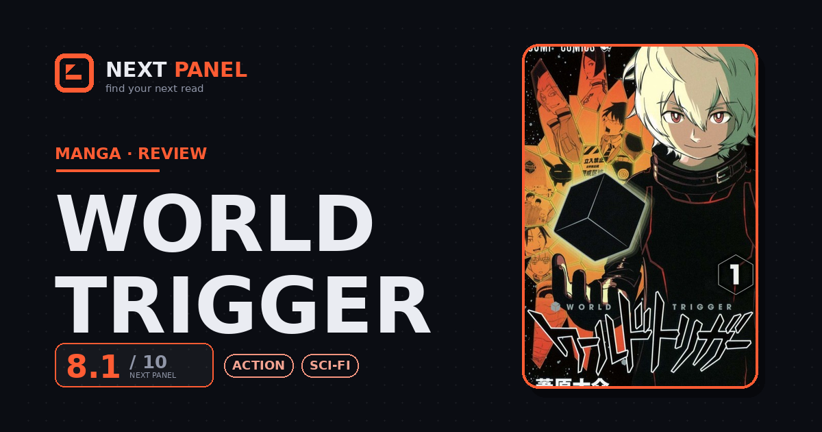 World Trigger cover - Next Panel review