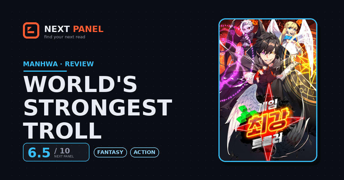 World's Strongest Troll cover - Next Panel review