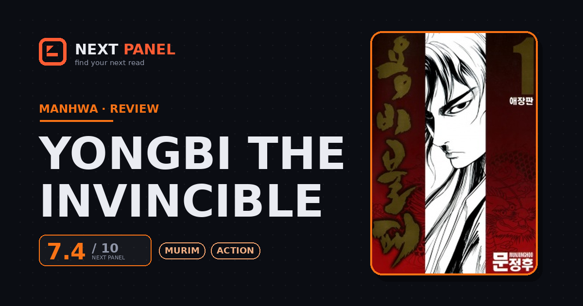 Yongbi the Invincible cover - Next Panel review