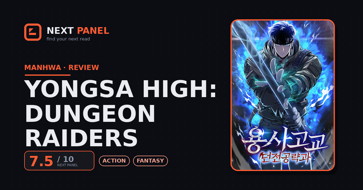 Yongsa High: Dungeon Raiders cover - Next Panel review