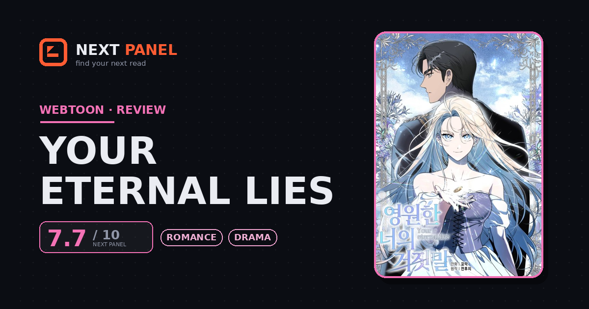 Your Eternal Lies cover - Next Panel review