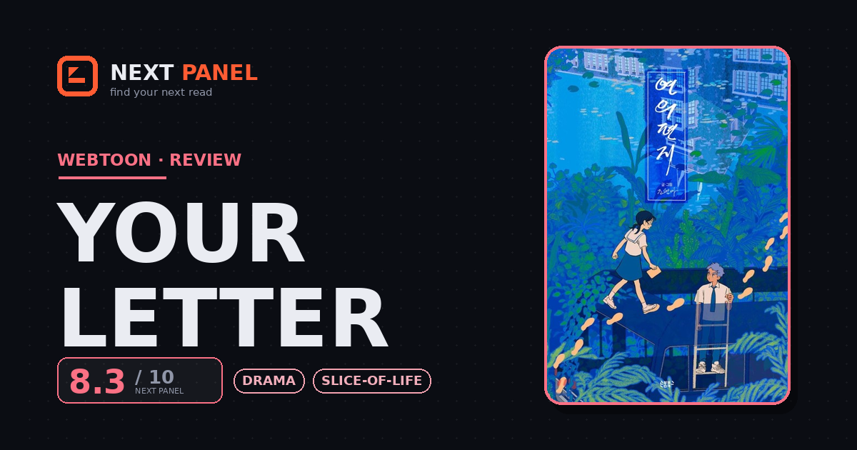 Your Letter cover - Next Panel review