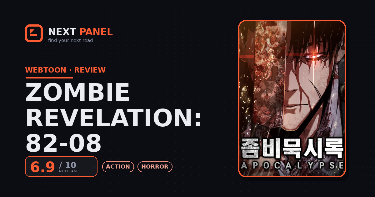 Zombie Revelation: 82-08 cover - Next Panel review