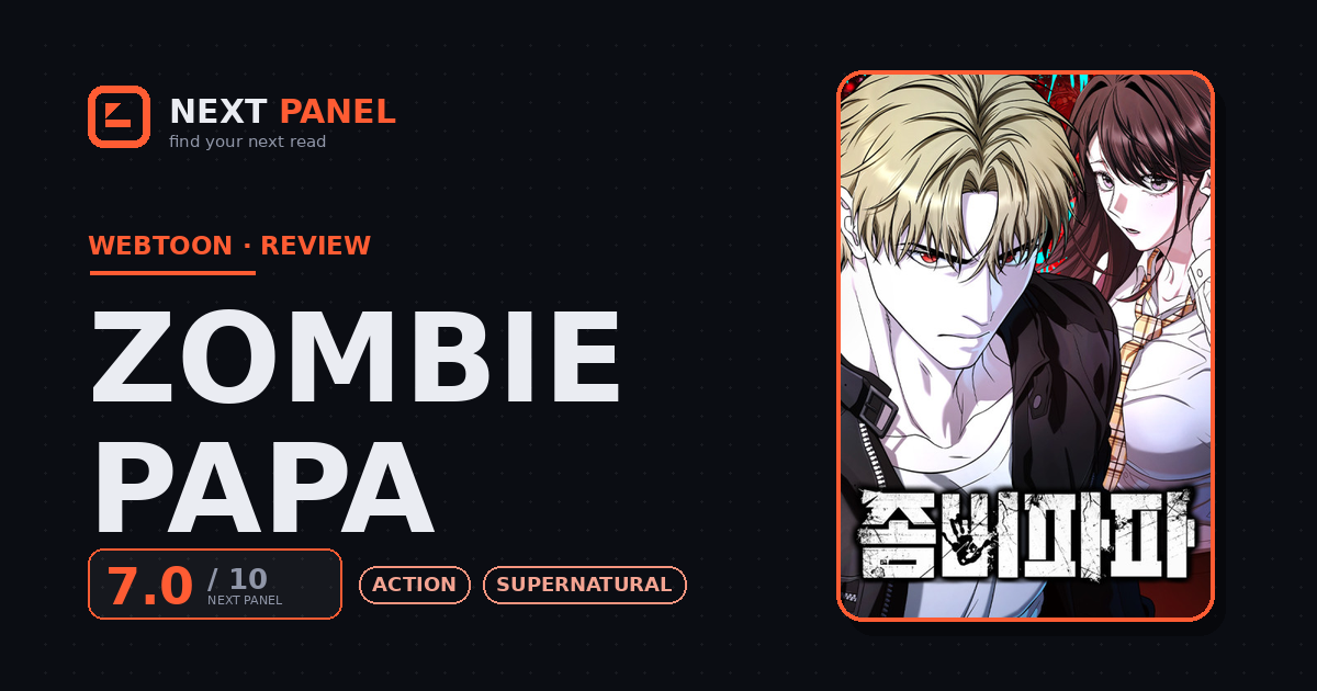 ZOMBIE PAPA cover - Next Panel review