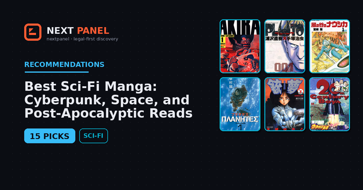 Best Sci-Fi Manga: Cyberpunk, Space, and Post-Apocalyptic Reads — Next Panel recommendation