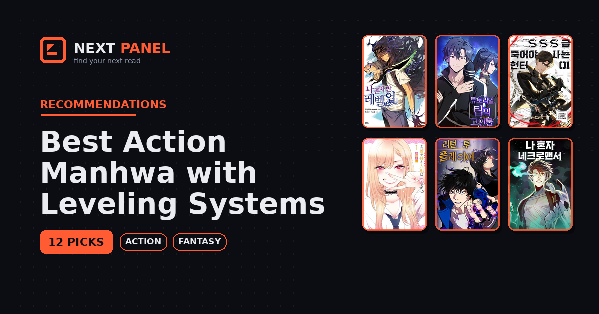Best Action Manhwa with Leveling Systems — Next Panel recommendation
