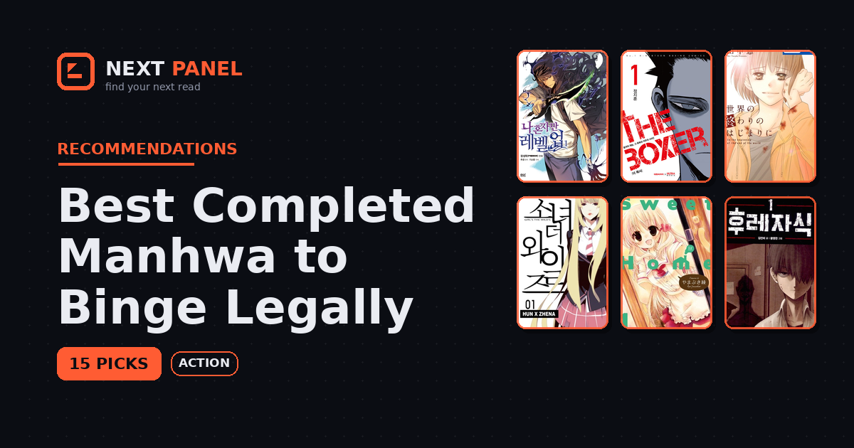 Best Completed Manhwa to Binge Legally — Next Panel recommendation