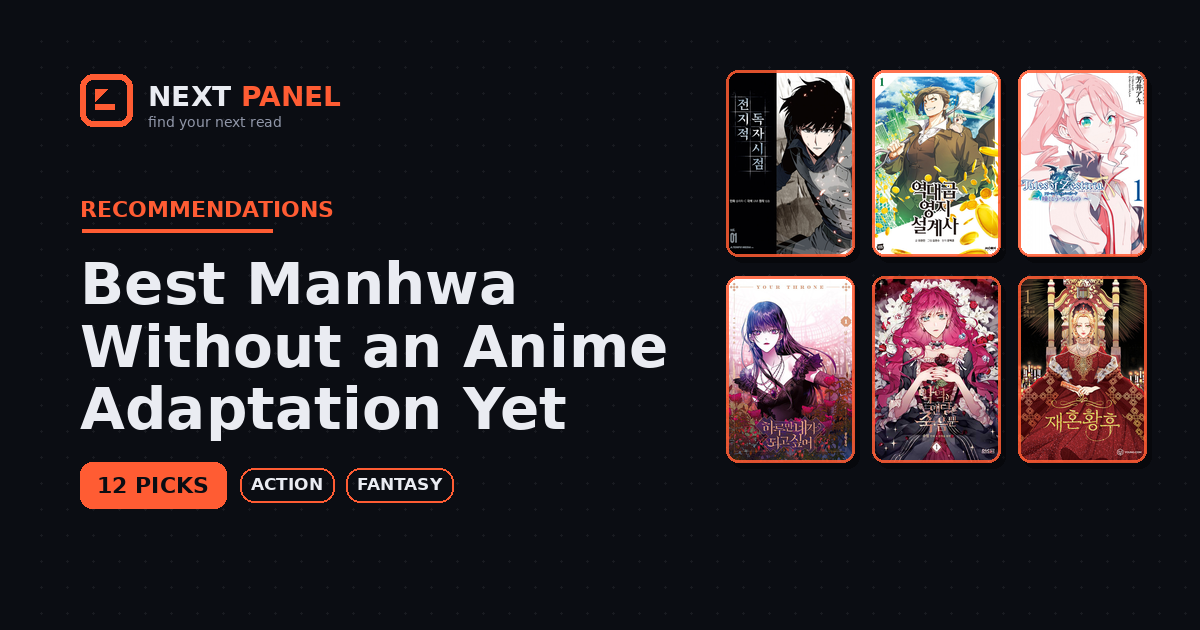 Best Manhwa Without an Anime Adaptation Yet — Next Panel recommendation