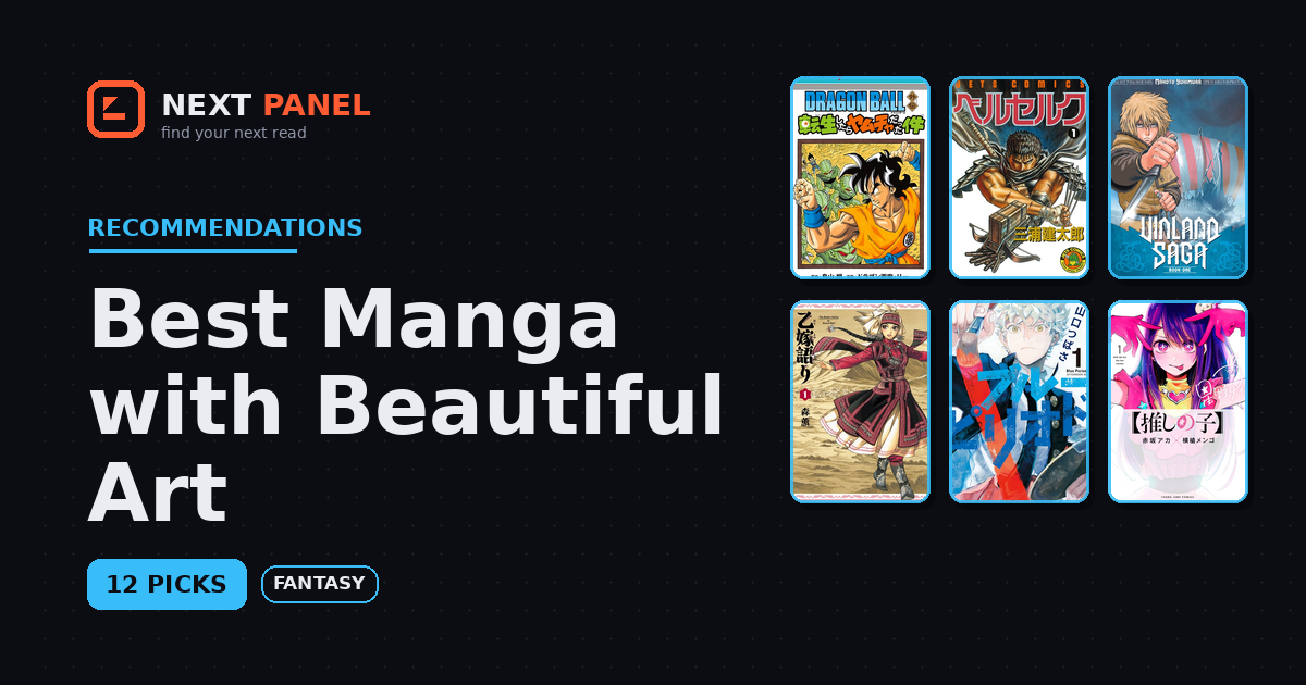 Best Manga with Beautiful Art — Next Panel recommendation
