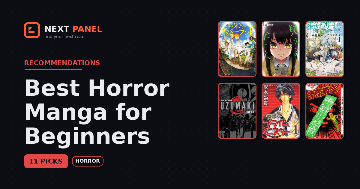 Best Horror Manga for Beginners — Next Panel recommendation