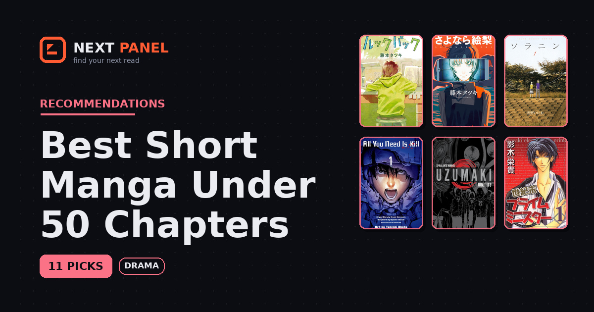 Best Short Manga Under 50 Chapters — Next Panel recommendation