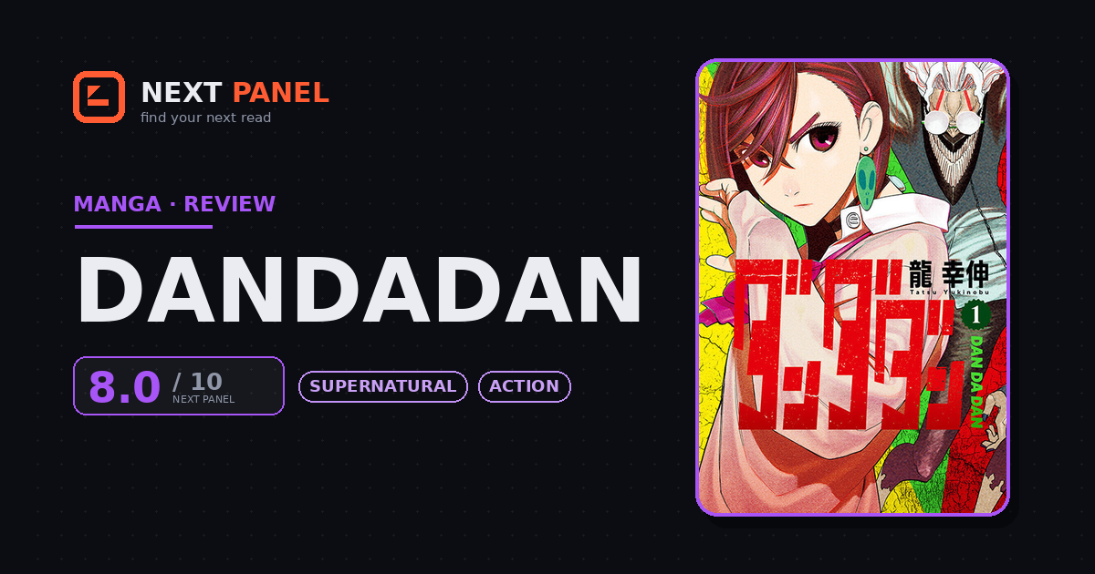Dandadan official cover — Next Panel review